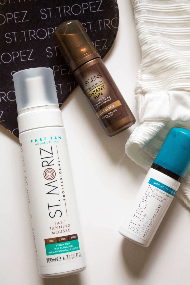 Sharing 3 tanning products at all different price points. The 3 self tanning products I cannot live with, or without. Self tanning routine, and tips for a even application | The Blonder Life