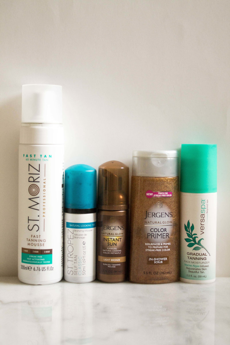 Sharing 3 tanning products at all different price points. The 3 self tanning products I cannot live with, or without. Self tanning routine, and tips for a even application | The Blonder Life