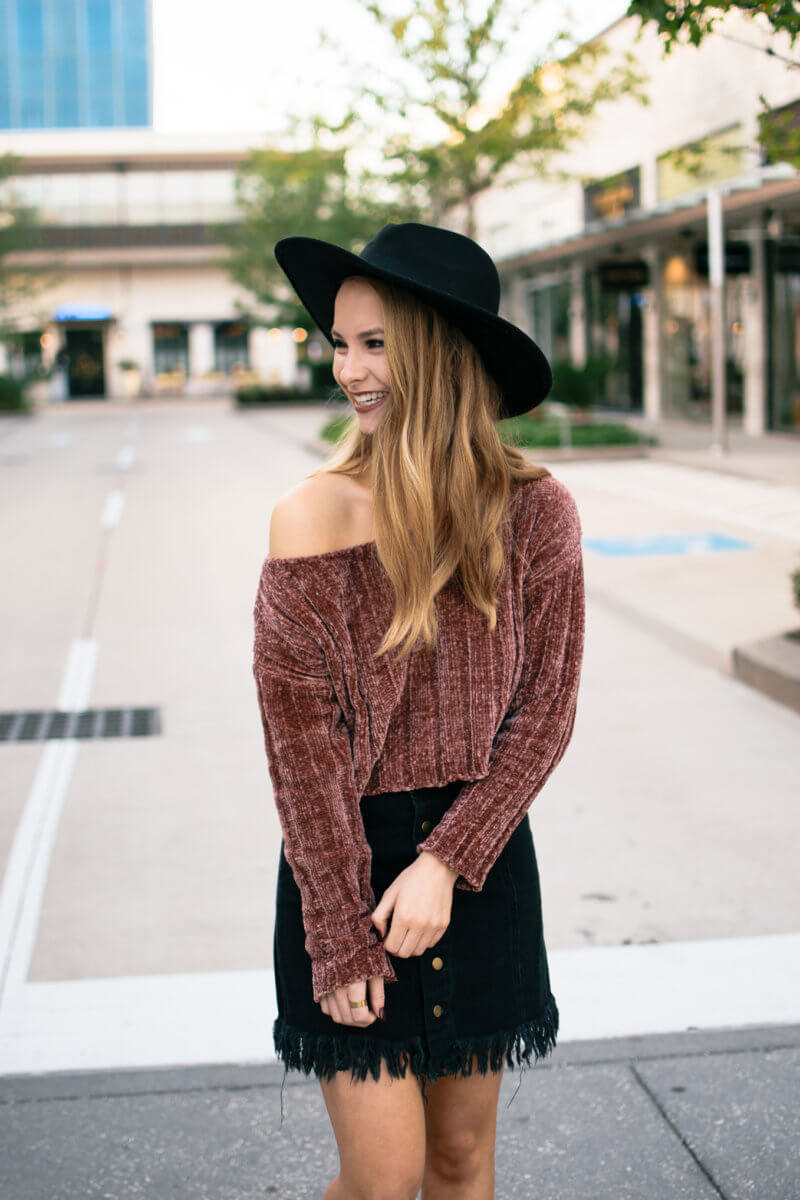 Chenille Sweater Under $25 - The Blonder Life