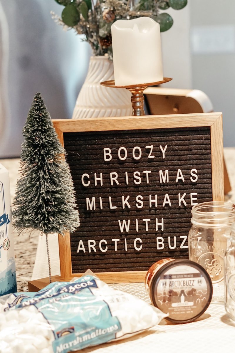 Boozy Holiday Milkshake - The Blonder Life