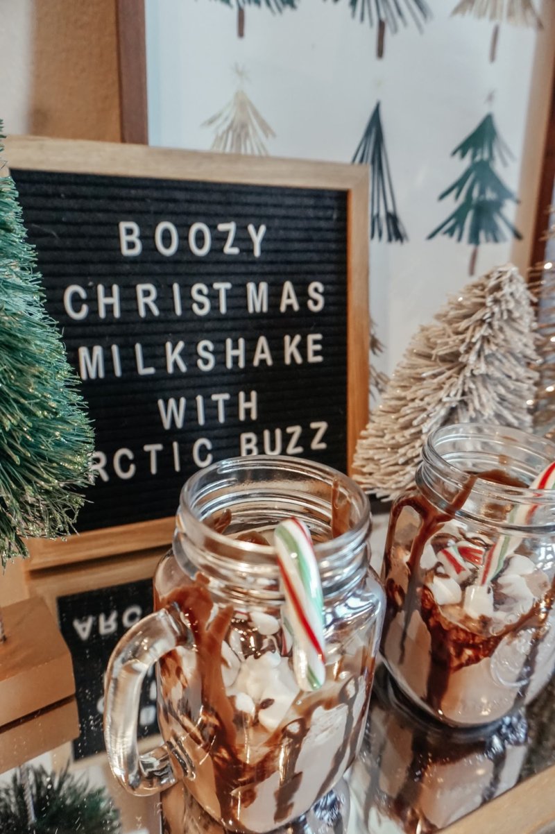 Boozy Holiday Milkshake - The Blonder Life